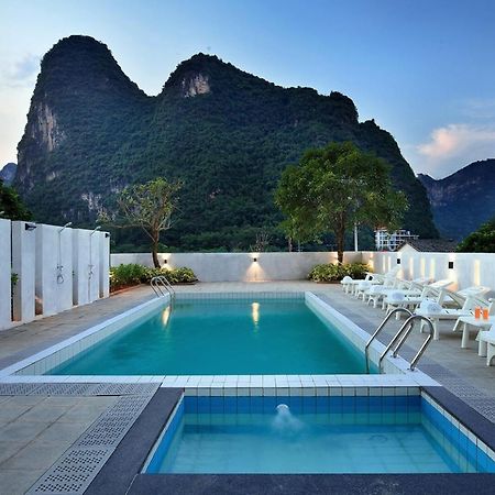 Blue Sky Hotel Yangshuo Bagian luar foto
