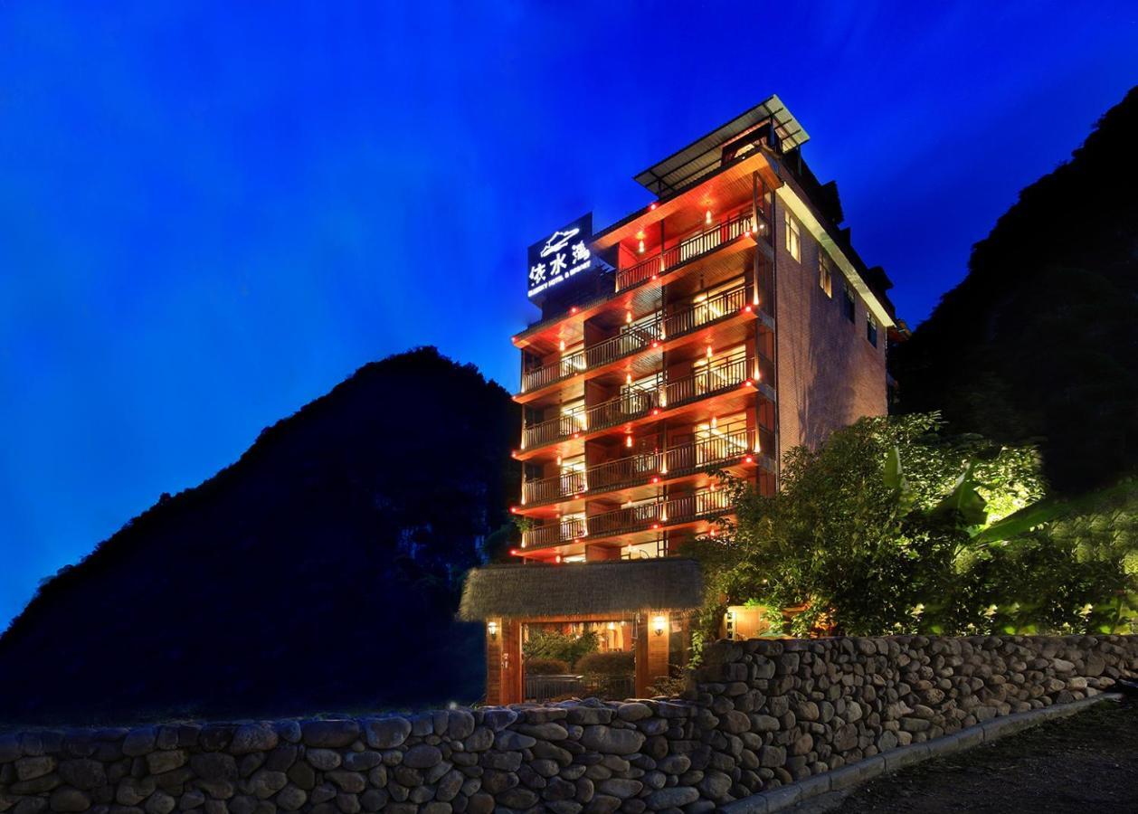 Blue Sky Hotel Yangshuo Bagian luar foto