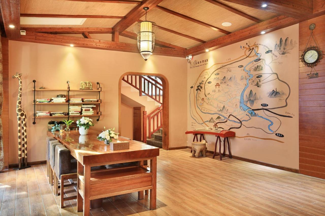 Blue Sky Hotel Yangshuo Bagian luar foto